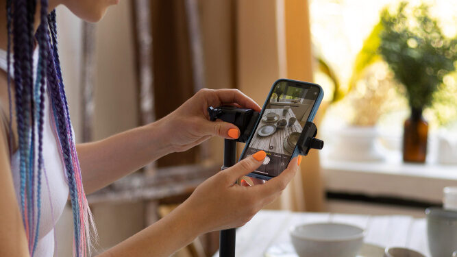 Membuat konten pemasaran digital produk lewat smartphone
